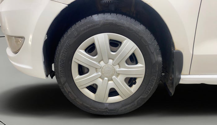 2012 Skoda Rapid AMBITION 1.6 TDI CR MT, Diesel, Manual, 1,25,665 km, Left Front Wheel