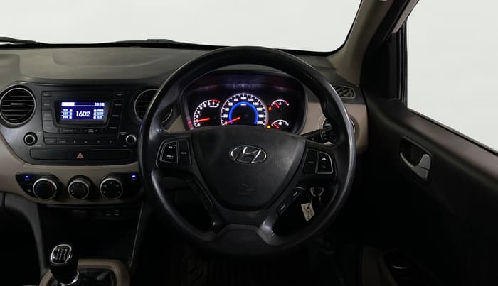 2016 Hyundai Grand i10 SPORTZ 1.2 KAPPA VTVT, Petrol, Manual, 62,970 km, Steering Wheel Close Up