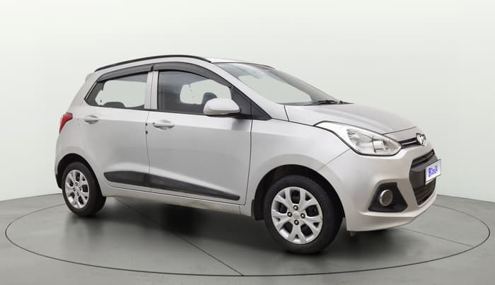 2015 Hyundai Grand i10 SPORTZ 1.2 KAPPA VTVT, Petrol, Manual, 23,209 km, Right Front Diagonal