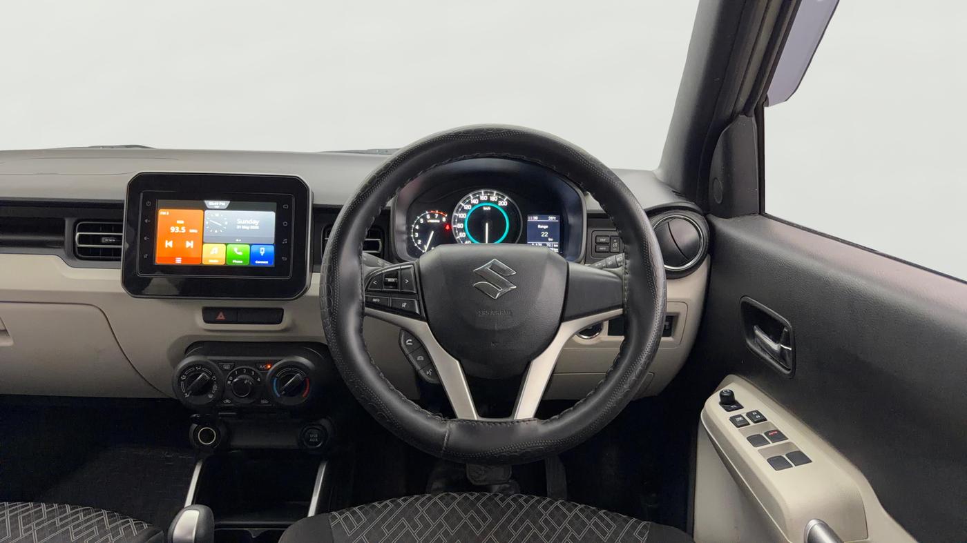 2020 Maruti IGNIS ZETA 1.2 AMT, Petrol, Automatic, 14,277 km, Steering Wheel Close Up