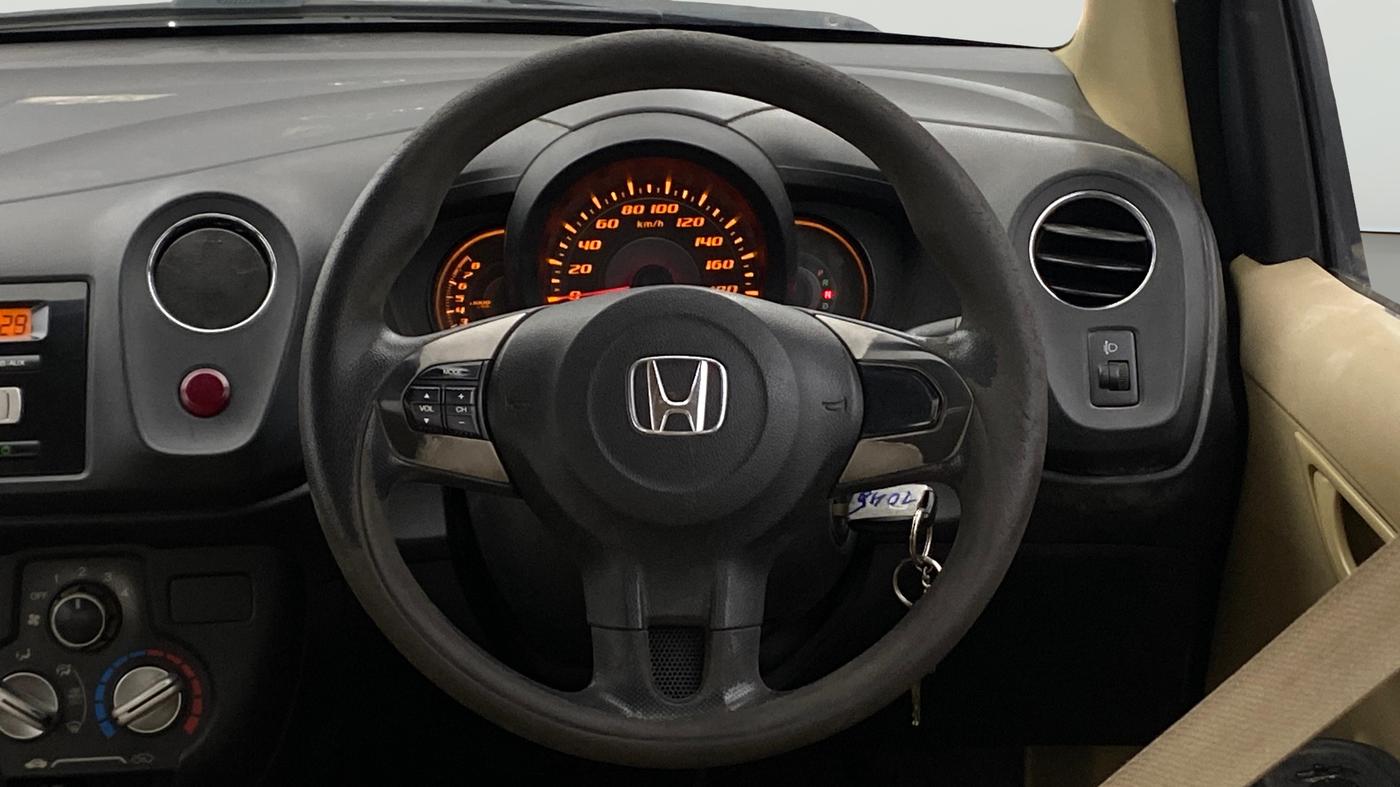 2014 Honda Amaze 1.2L I-VTEC S AT, Petrol, Automatic, 66,922 km, Steering Wheel Close Up