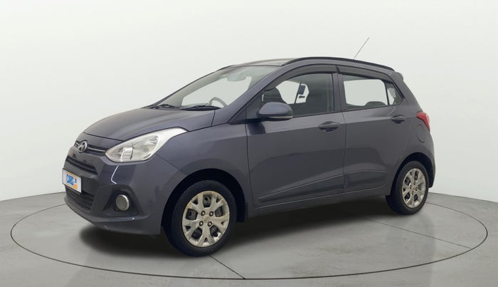 2016 Hyundai Grand i10 SPORTZ 1.2 KAPPA VTVT, Petrol, Manual, 94,181 km, Left Front Diagonal