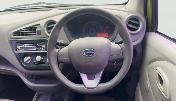 2016 Datsun Redi Go S, Petrol, Manual, 95,733 km, Steering Wheel Close Up