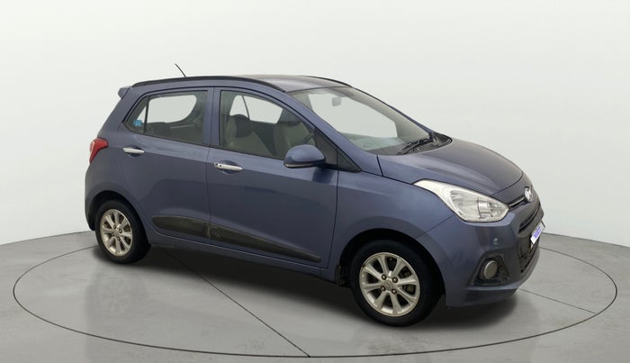2013 Hyundai Grand i10 ASTA 1.2 KAPPA VTVT, Petrol, Manual, 77,141 km, Right Front Diagonal