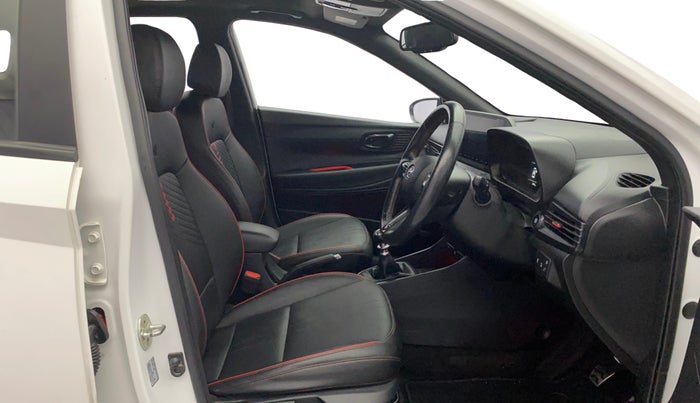 2021 Hyundai NEW I20 N LINE N8 1.0 TURBO GDI IMT DUAL TONE, Petrol, Manual, 33,844 km, Right Side Front Door Cabin