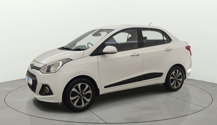 2014 Hyundai Xcent SX 1.2 (O), Petrol, Manual, 1,08,074 km, Left Front Diagonal