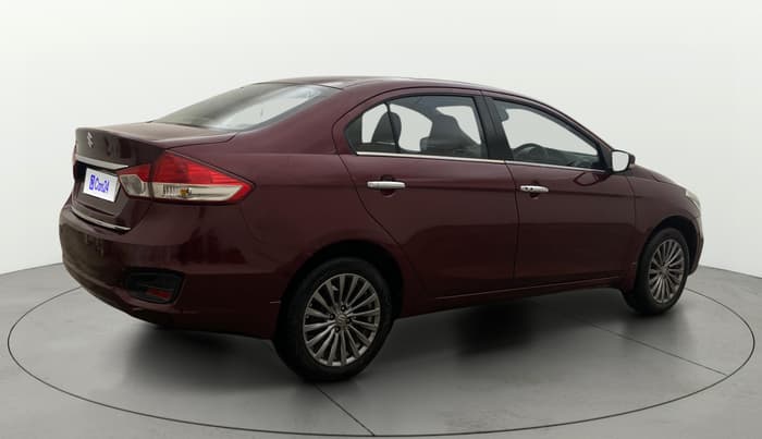 2017 Maruti Ciaz ALPHA  AT 1.4  PETROL, Petrol, Automatic, 1,24,569 km, Right Back Diagonal