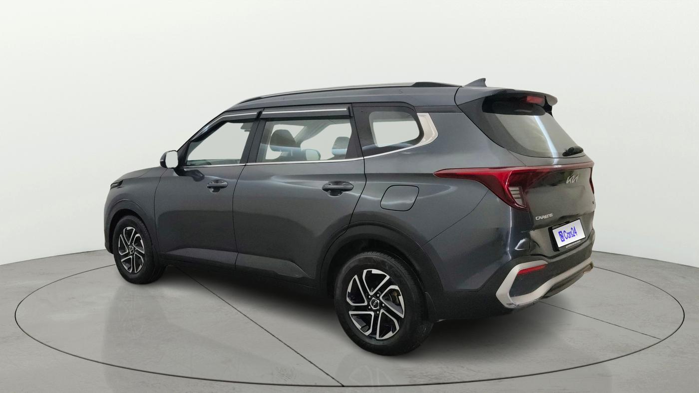2022 KIA CARENS PRESTIGE PLUS 1.4 PETROL 7 STR, Petrol, Manual, 1,21,761 km, Left Back Diagonal