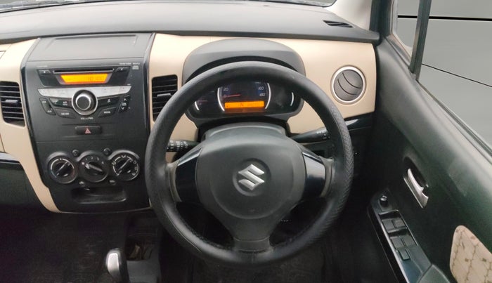 2017 Maruti Wagon R 1.0 VXI AMT, Petrol, Automatic, 89,064 km, Steering Wheel Close Up