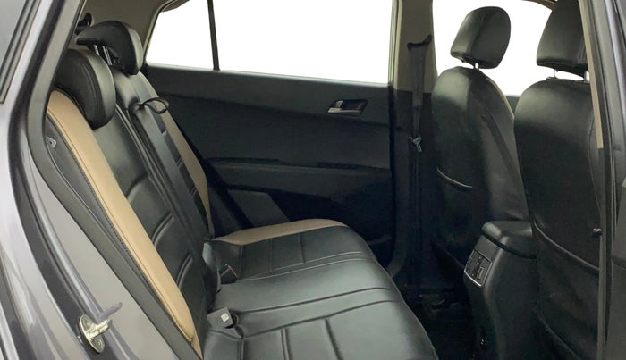 2018 Hyundai Creta SX PLUS AT 1.6 PETROL, Petrol, Automatic, 77,801 km, Right Side Rear Door Cabin