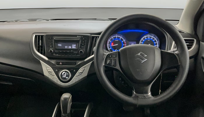 2017 Maruti Baleno DELTA CVT PETROL 1.2, Petrol, Automatic, 72,074 km, Steering Wheel Close Up