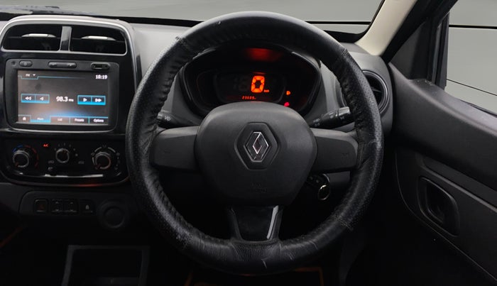 2018 Renault Kwid RXT 1.0 (O), Petrol, Manual, 23,684 km, Steering Wheel Close Up