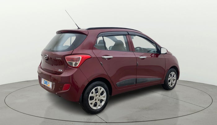 2016 Hyundai Grand i10 SPORTZ 1.2 KAPPA VTVT, Petrol, Manual, 51,279 km, Right Back Diagonal