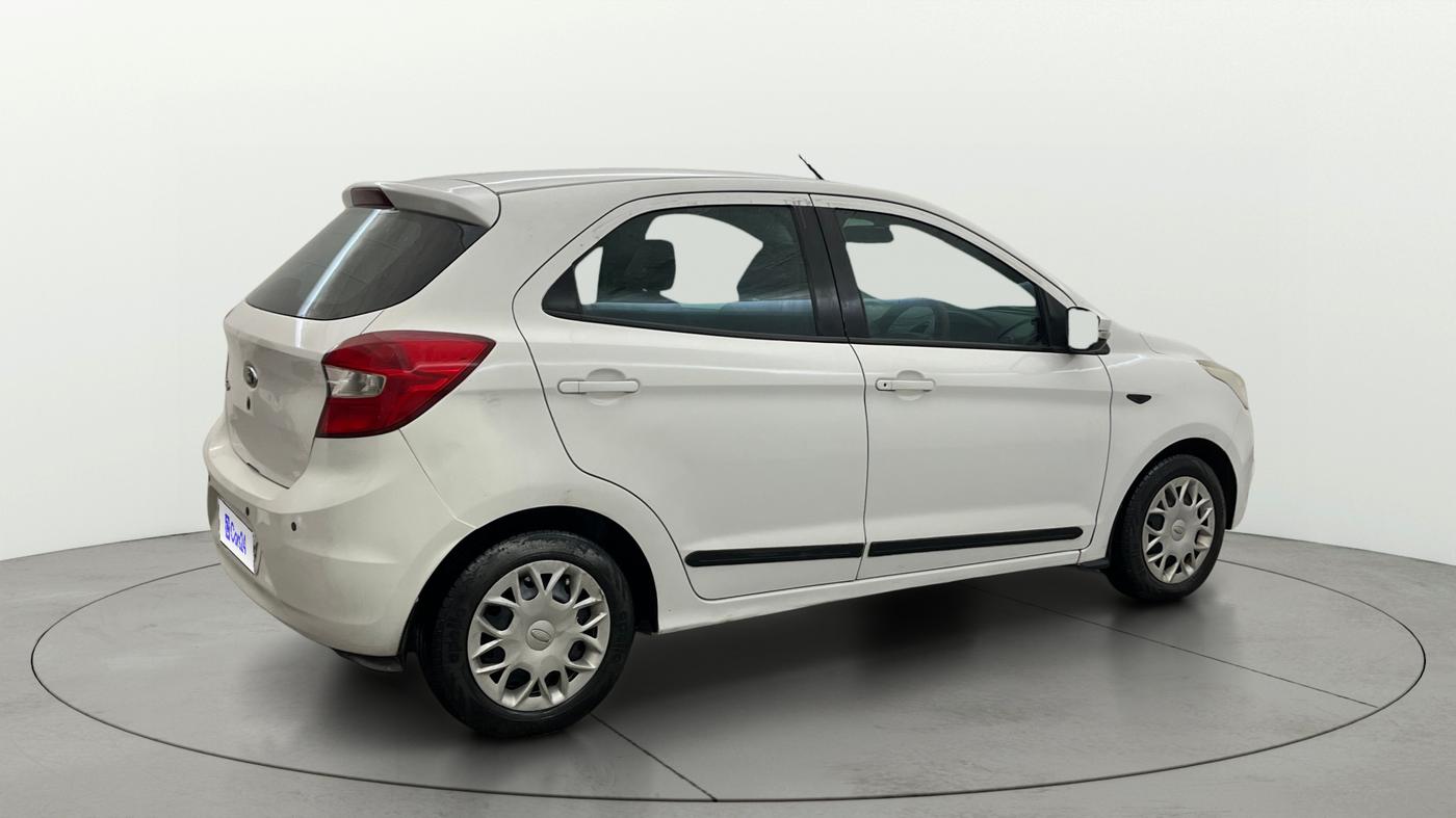 2017 Ford New Figo TREND 1.2 PETROL, CNG, Manual, 87,407 km, Right Back Diagonal