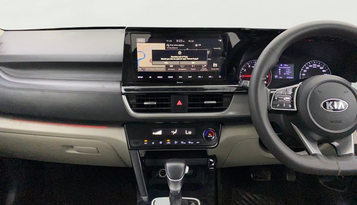 2020 KIA SELTOS HTX IVT 1.5 PETROL, Petrol, Automatic, 1,37,635 km, Air Conditioner