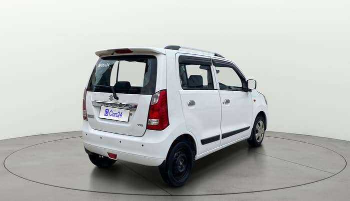 2017 Maruti Wagon R 1.0 VXI, Petrol, Manual, 66,542 km, Right Back Diagonal