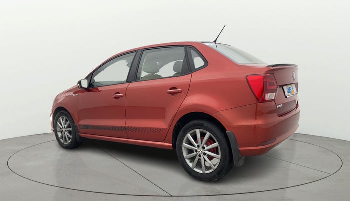 2019 Volkswagen Ameo HIGHLINE PLUS 1.5L AT 16 ALLOY, Diesel, Automatic, 1,11,009 km, Left Back Diagonal