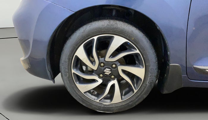 2021 Maruti Baleno ZETA CVT PETROL 1.2, Petrol, Automatic, 80,810 km, Left Front Wheel
