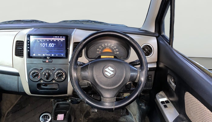 2014 Maruti Wagon R 1.0 LXI, Petrol, Manual, 89,754 km, Steering Wheel Close Up
