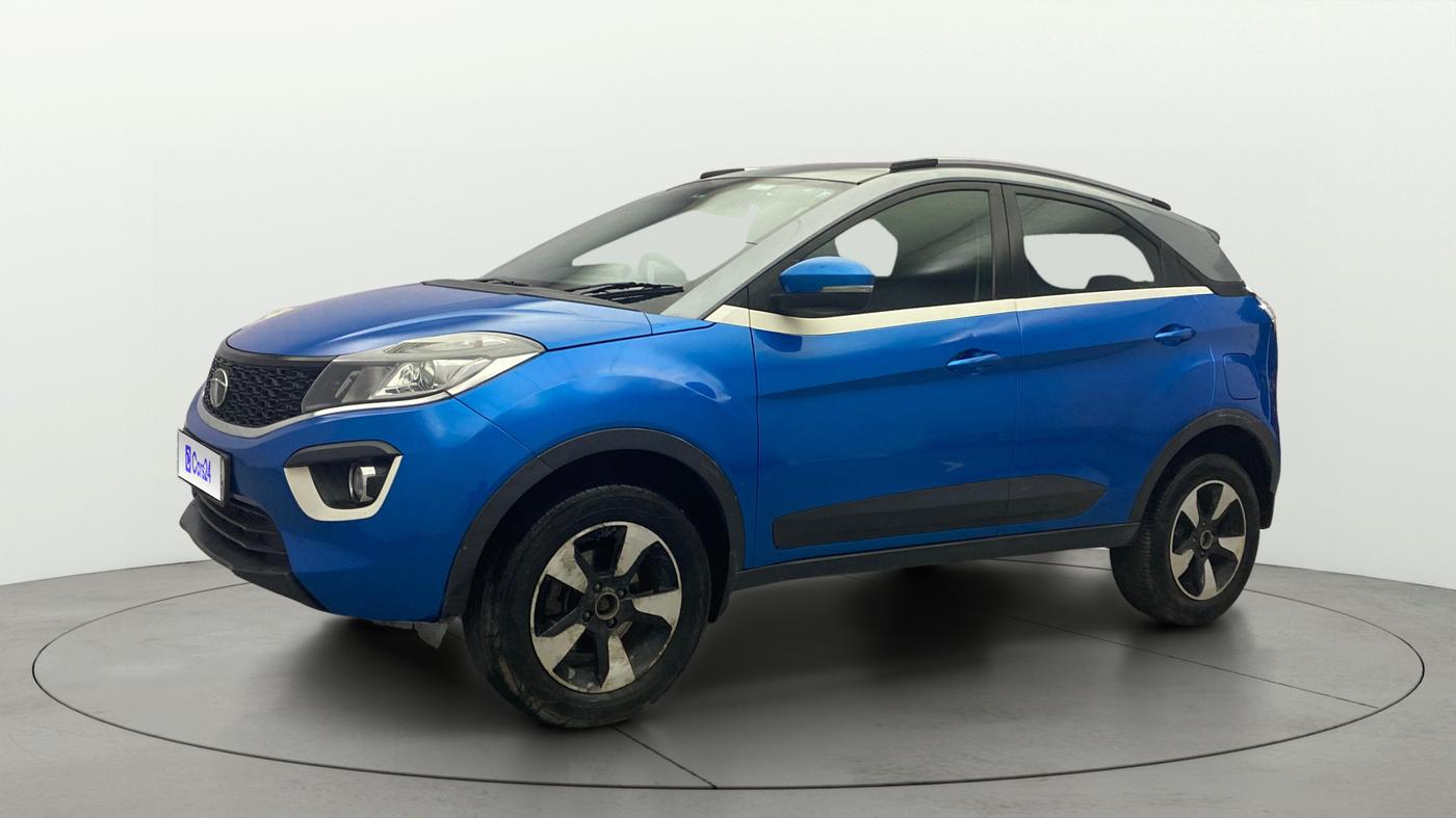 2018 Tata NEXON XZ PLUS PETROL, Petrol, Manual, 84,572 km, Left Front Diagonal