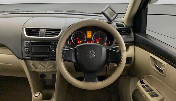2015 Maruti Swift Dzire VXI, Petrol, Manual, 70,934 km, Steering Wheel Close Up