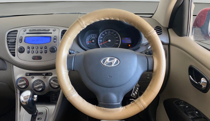 2013 Hyundai i10 SPORTZ 1.2 AT, Petrol, Automatic, 21,592 km, Steering Wheel Close Up