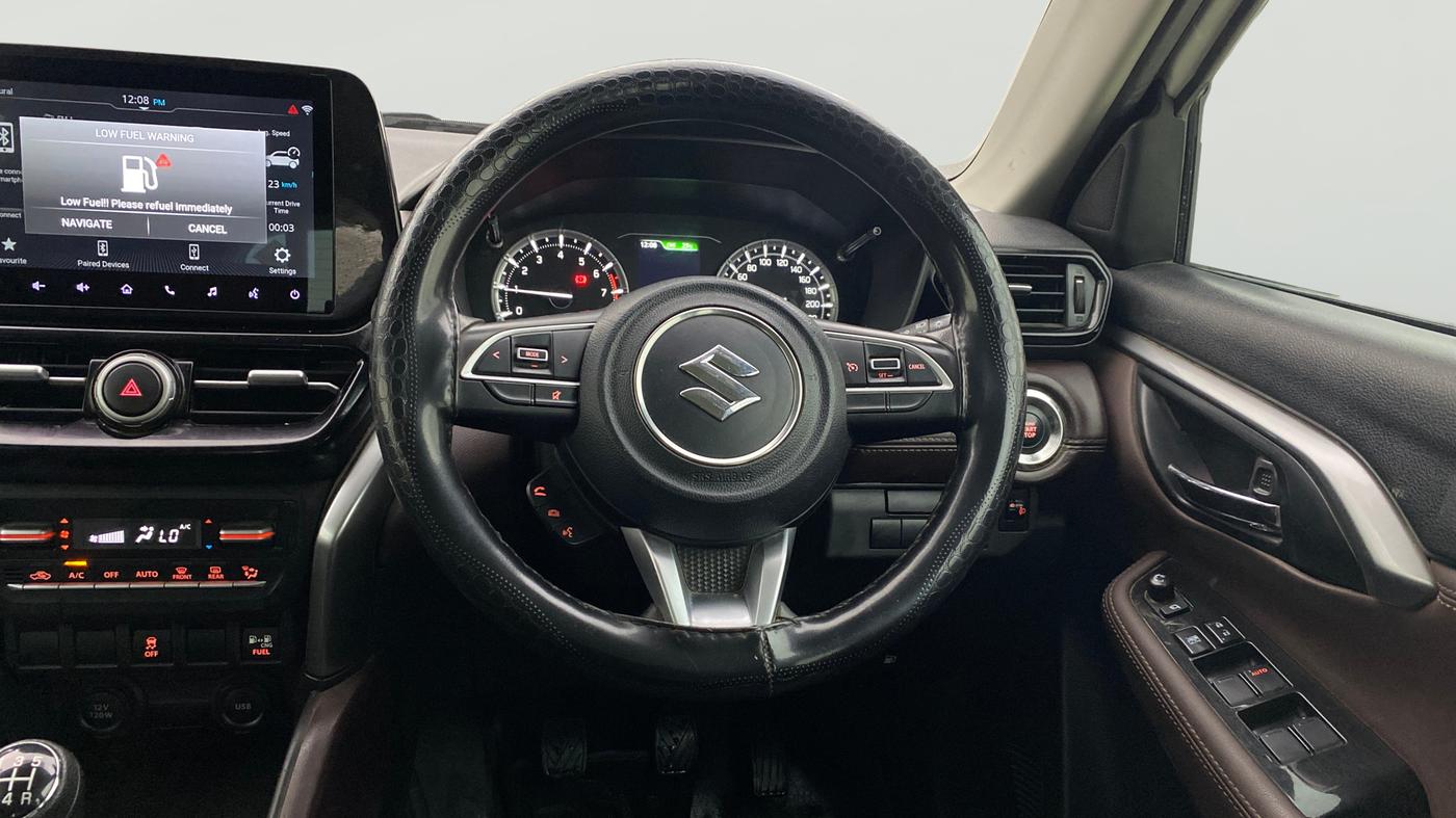 2024 Maruti Grand Vitara ZETA CNG, CNG, Manual, 70,011 km, Steering Wheel Close Up
