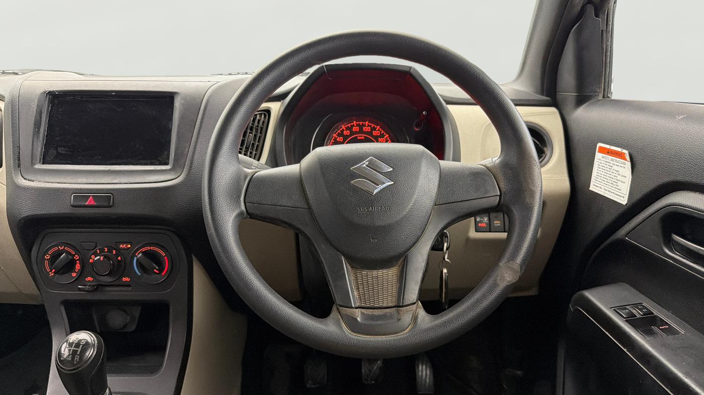 2021 Maruti New Wagon-R LXI CNG 1.0, CNG, Manual, 89,283 km, Steering Wheel Close Up