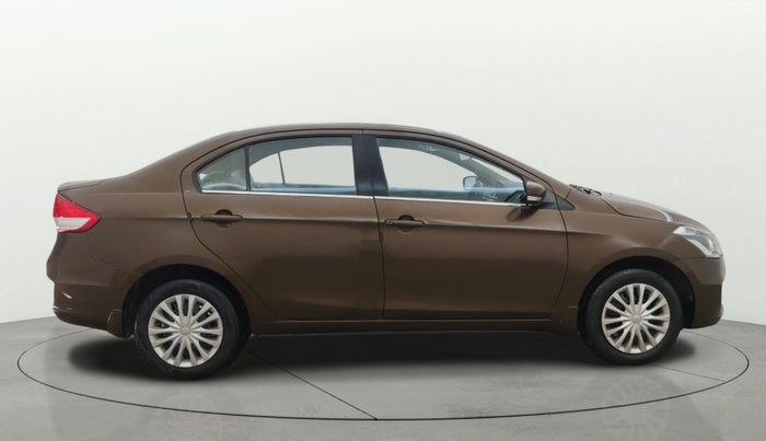 2017 Maruti Ciaz DELTA 1.4 MT PETROL, Petrol, Manual, 70,728 km, Right Side View