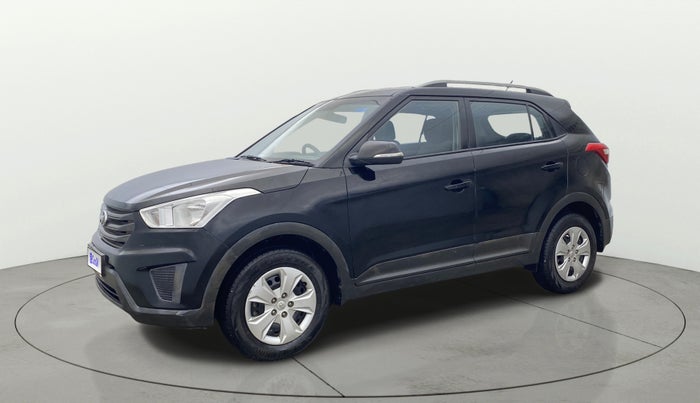 2017 Hyundai Creta E PLUS 1.6 PETROL, Petrol, Manual, 62,300 km, Left Front Diagonal