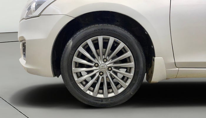 2017 Maruti Ciaz ZXI+, Petrol, Manual, 64,818 km, Left Front Wheel