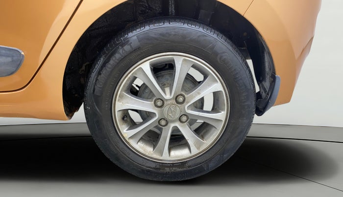 2016 Hyundai Grand i10 ASTA (O) AT 1.2 KAPPA VTVT, Petrol, Automatic, 87,759 km, Left Rear Wheel