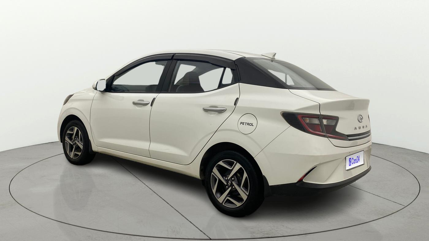 2021 Hyundai AURA SX 1.2, Petrol, Manual, 58,912 km, Left Back Diagonal