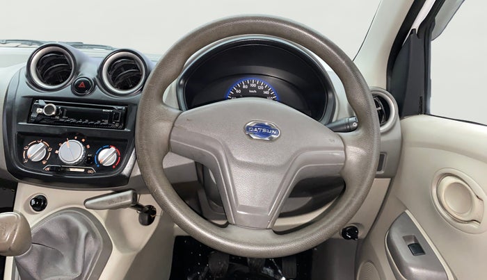 2014 Datsun Go T, Petrol, Manual, 61,446 km, Steering Wheel Close Up