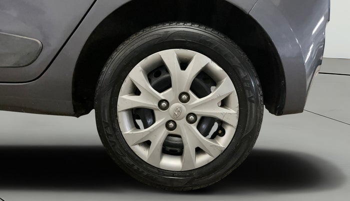 2015 Hyundai Grand i10 SPORTZ 1.2 KAPPA VTVT, Petrol, Manual, 55,078 km, Left Rear Wheel