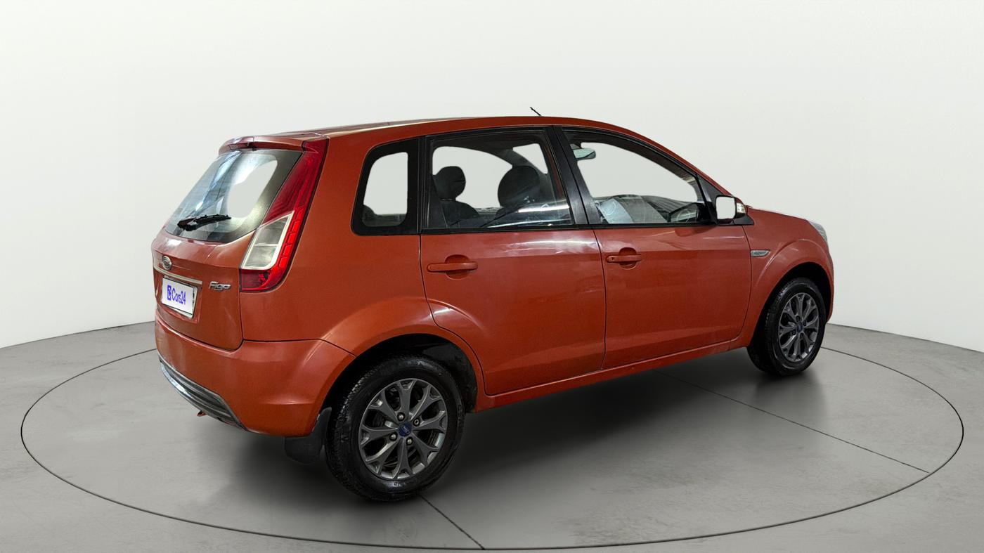 2014 Ford Figo TITANIUM 1.2 PETROL, Petrol, Manual, 50,786 km, Right Back Diagonal