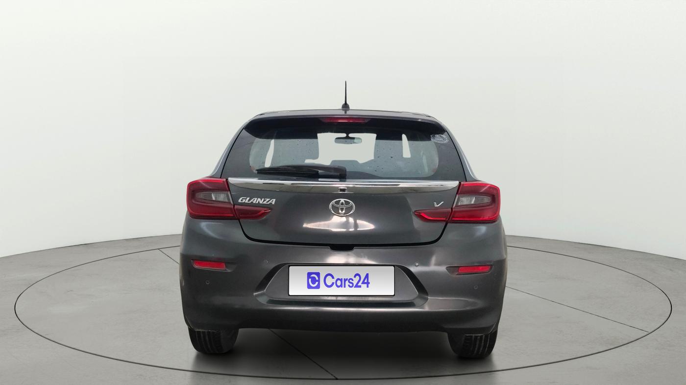 2024 Toyota Glanza V AMT, Petrol, Automatic, 1,00,247 km, Back/Rear