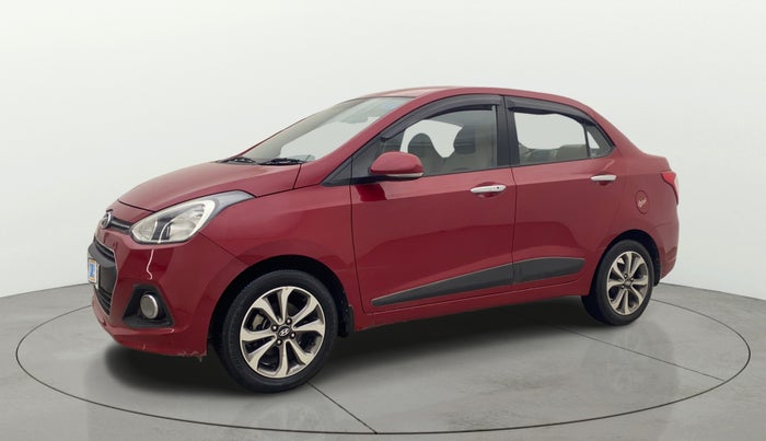 2015 Hyundai Xcent SX 1.2 (O), Petrol, Manual, 1,12,695 km, Left Front Diagonal