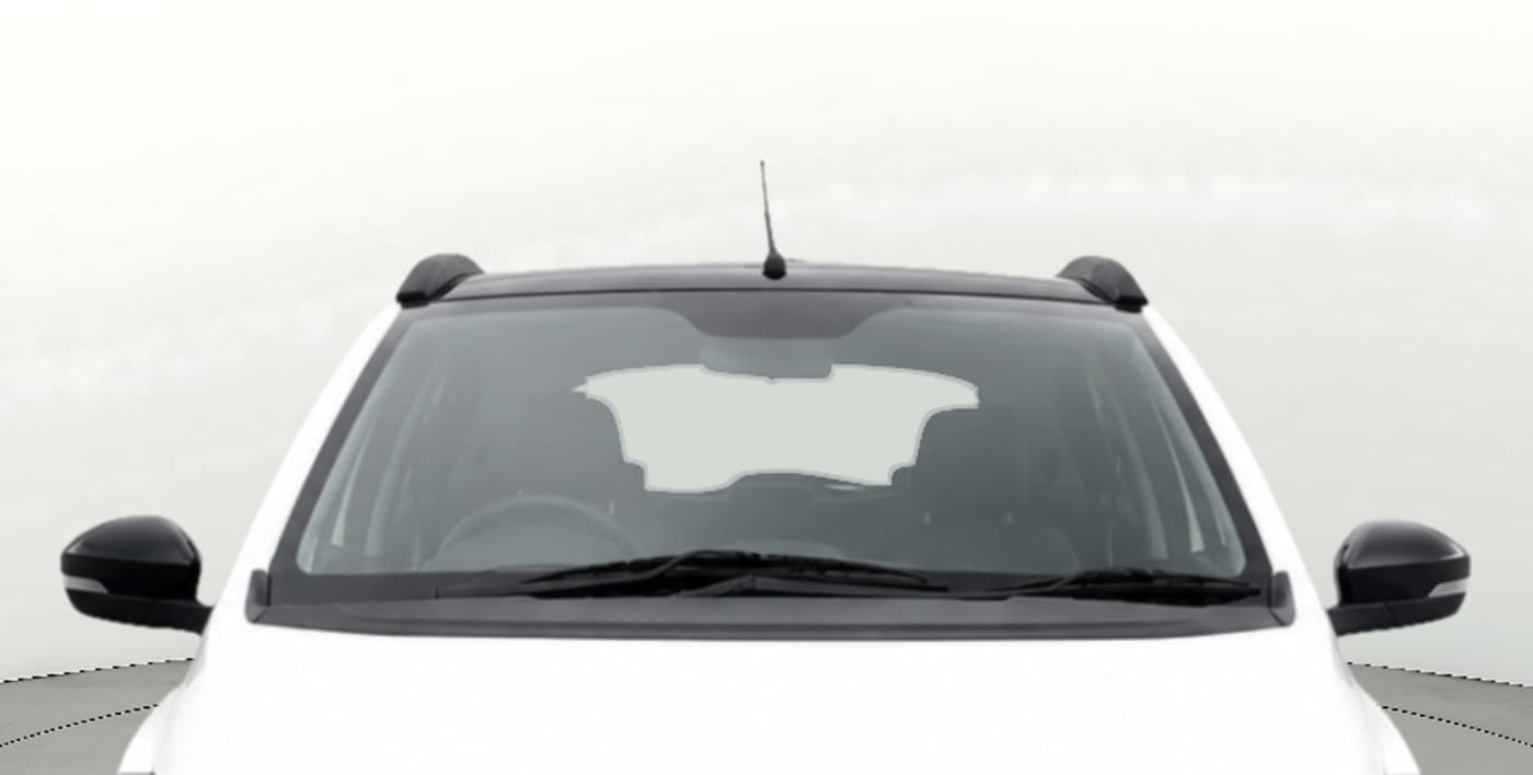 2024 Tata TIAGO NRG XZ AMT, Petrol, Automatic, 12,818 km, Front Windshield