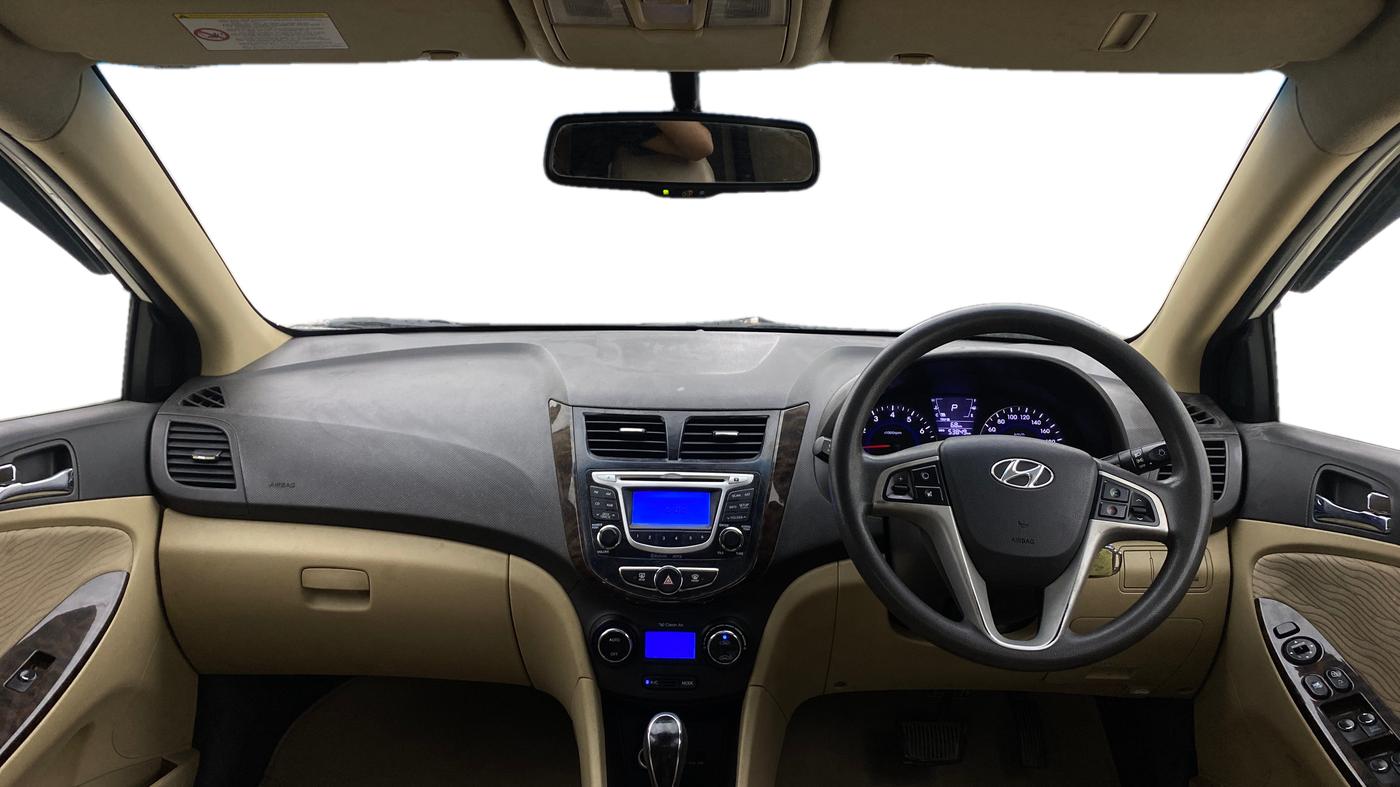 2014 Hyundai Verna FLUIDIC 1.6 VTVT SX AT, Petrol, Automatic, 53,822 km, Dashboard