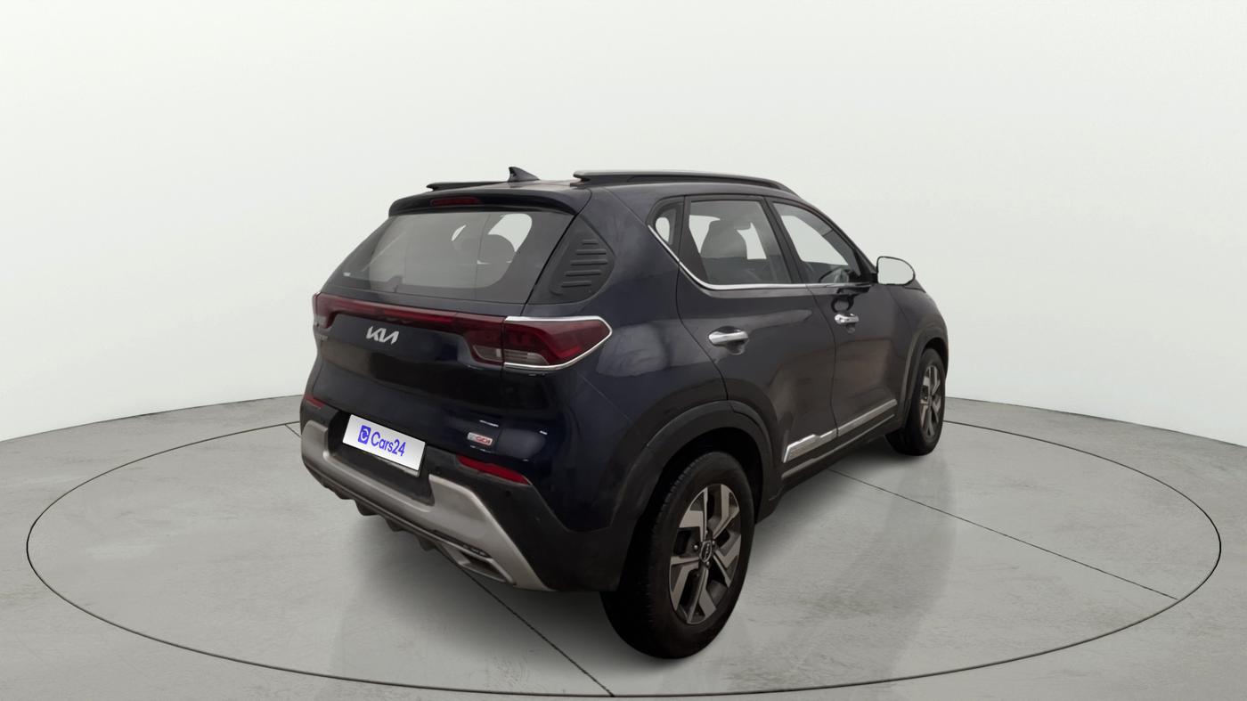 2023 KIA SONET HTX 1.0 DCT, Petrol, Automatic, 50,327 km, Right Back Diagonal