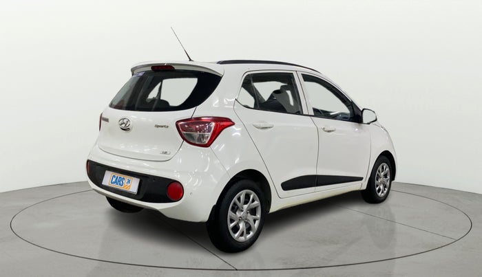 2018 Hyundai Grand i10 SPORTZ 1.2 KAPPA VTVT, Petrol, Manual, 42,162 km, Right Back Diagonal