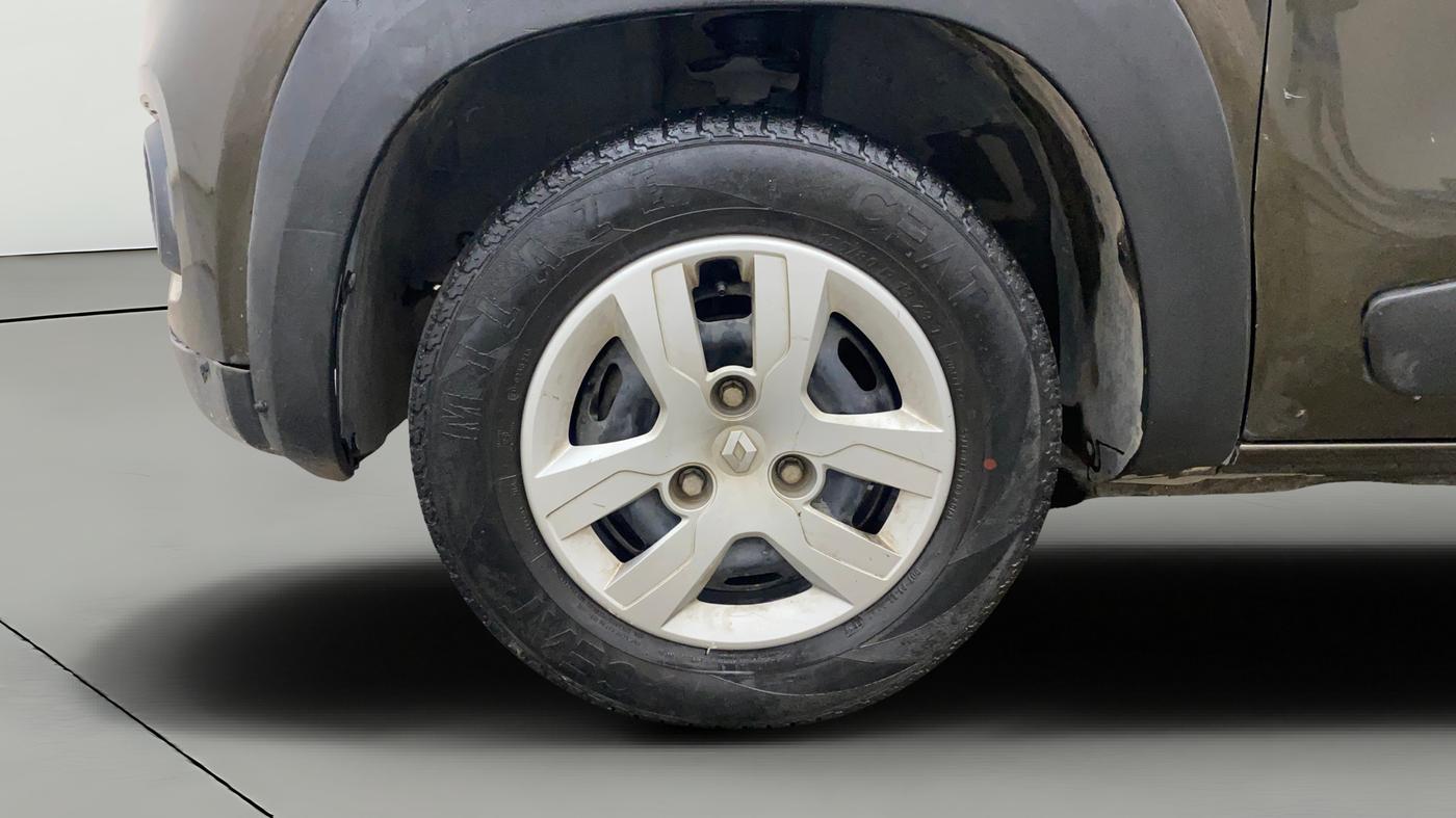 2019 Renault Kwid RXT 0.8 (O), Petrol, Manual, 48,232 km, Left Front Wheel