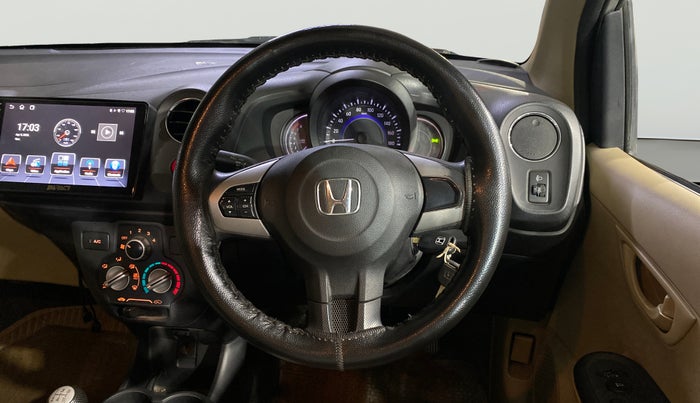 2015 Honda Amaze 1.2L I-VTEC S, Petrol, Manual, 44,824 km, Steering Wheel Close Up