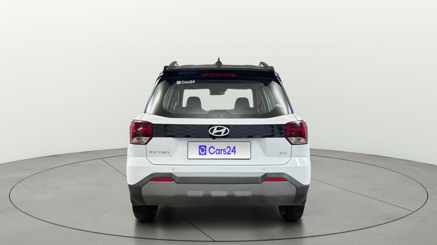 2024 Hyundai EXTER SX 1.2 AMT DUAL TONE, Petrol, Automatic, 15,553 km, Back/Rear