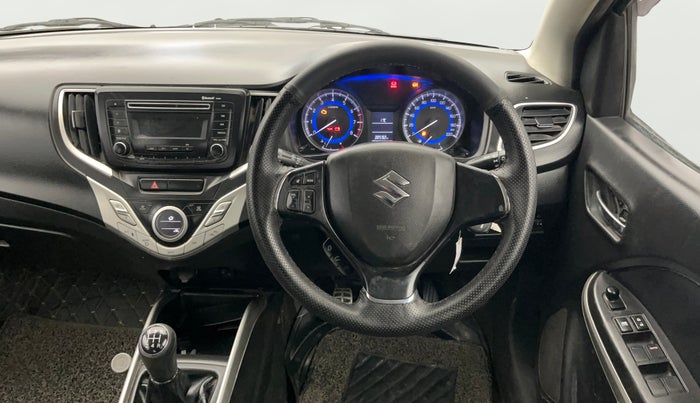 2017 Maruti Baleno DELTA PETROL 1.2, Petrol, Manual, 38,588 km, Steering Wheel Close Up