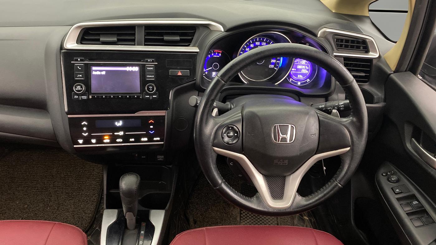 2017 Honda Jazz 1.2L I-VTEC V AT, Petrol, Automatic, 80,356 km, Steering Wheel Close Up
