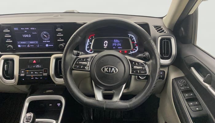 2020 KIA SONET HTX 1.5, Diesel, Manual, 90,574 km, Steering Wheel Close Up