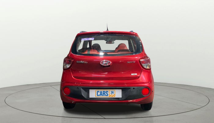 2017 Hyundai Grand i10 SPORTZ (O) 1.2 KAPPA VTVT, Petrol, Manual, 48,133 km, Back/Rear