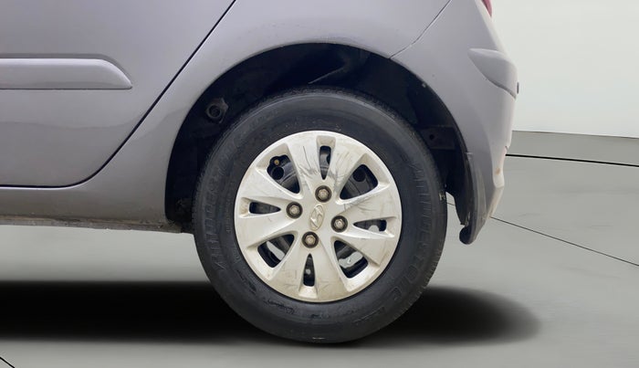 2012 Hyundai i10 SPORTZ 1.2 AT, Petrol, Automatic, 87,337 km, Left Rear Wheel